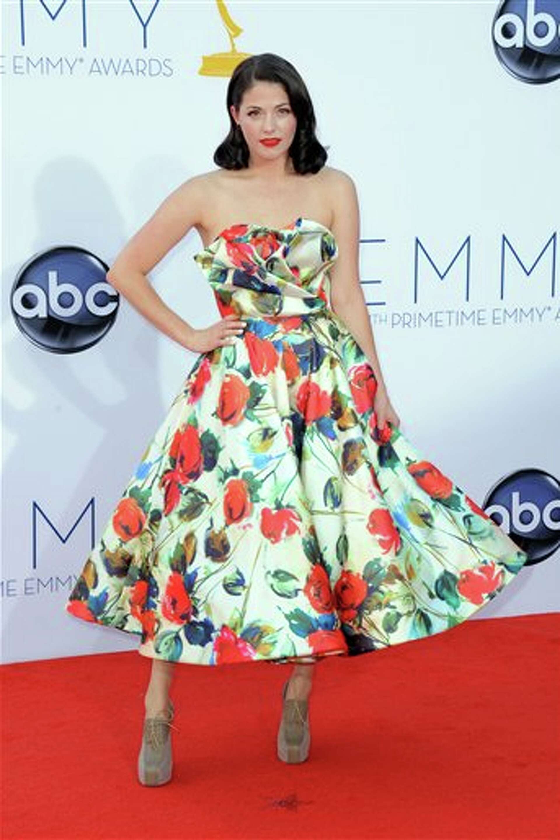project runway emmy dress Kenley Collins
