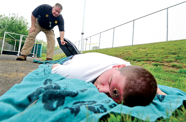 BMHS, Of Mice and Men murder scene