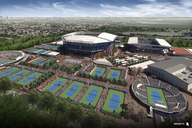 US Open stadium to have retractable roof by 2017 tourney US Open stadium to have retractable roof by 2017 tourney