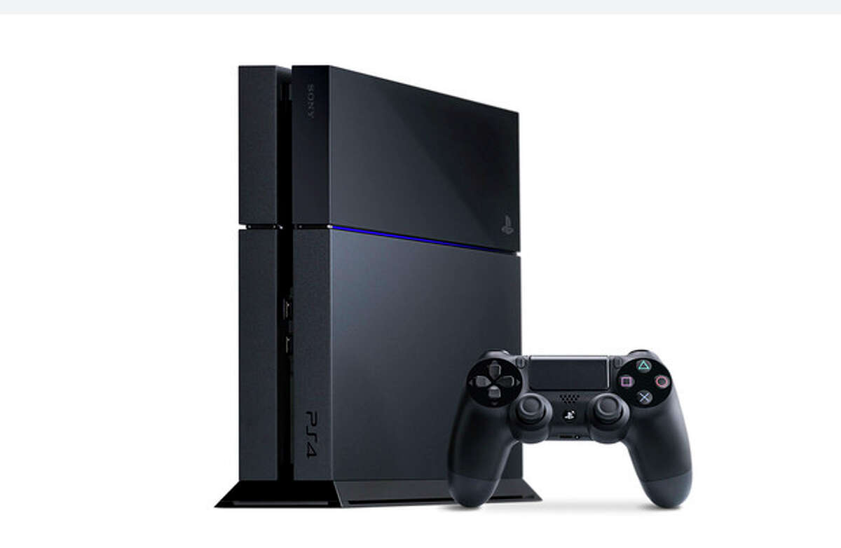This undated photo provided by Sony shows the Sony Playstation 4. The latest Playstation 4 and its on-screen user interface has been streamlined, with a horizontal bar of large icons for games and apps. (AP Photo/Sony)