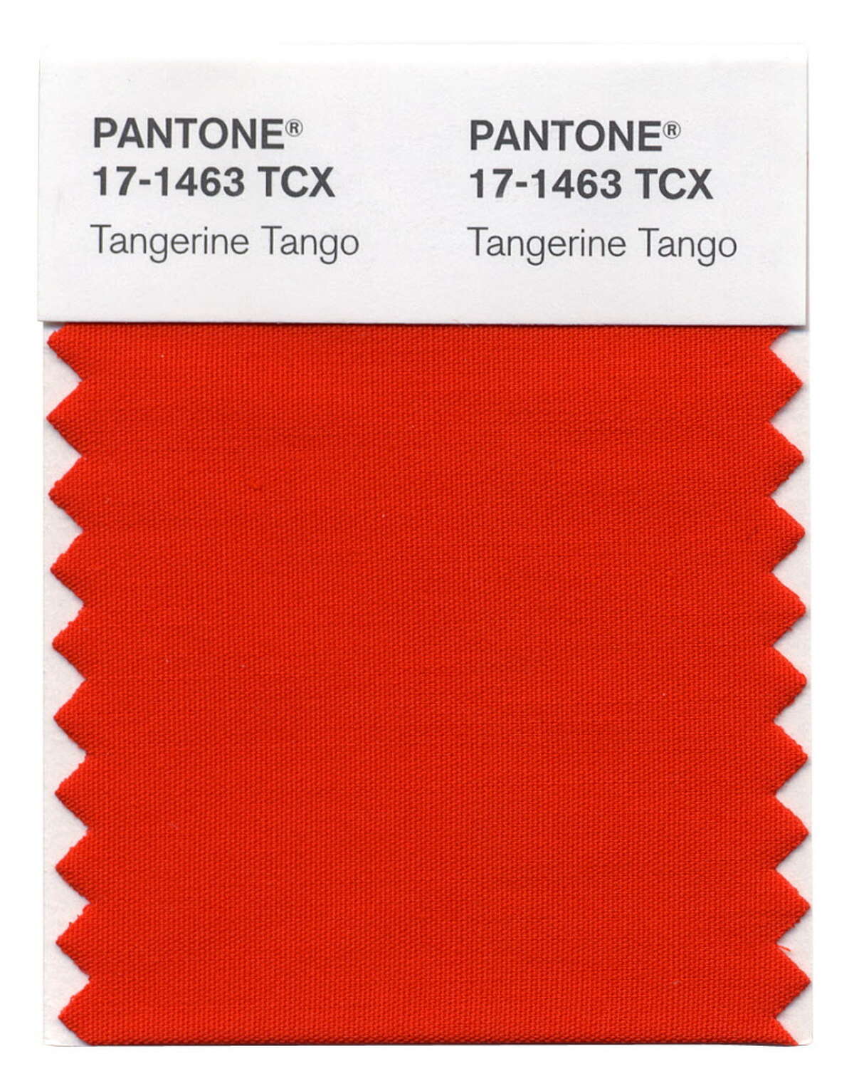 2012: Tangerine Tango Not to be confused with 2009's choice.