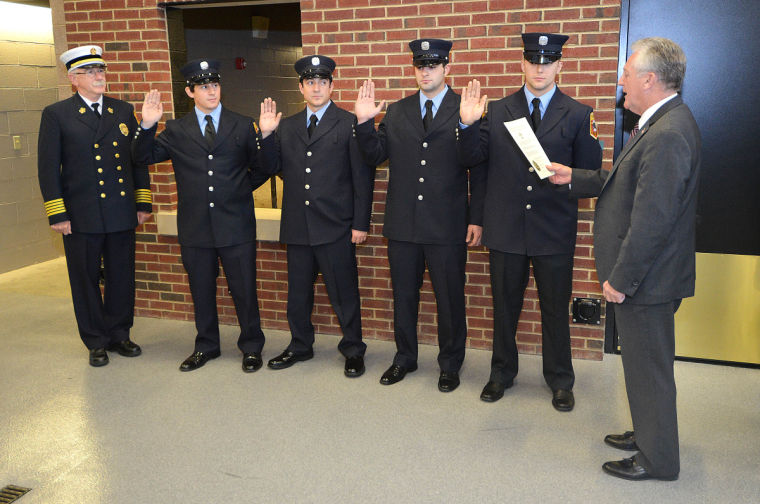 New Norwalk Firefighters sworn in
