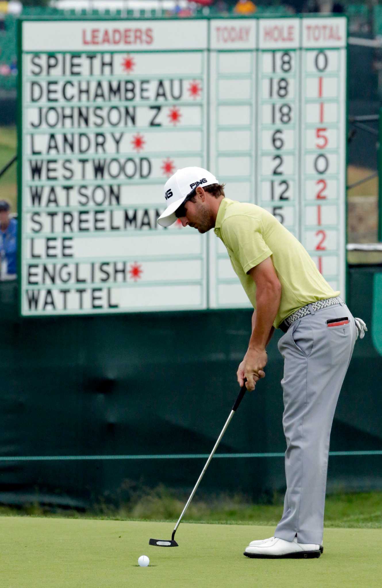 U.S. Open report: Andrew Landry, an unheralded Texan, tries to say in