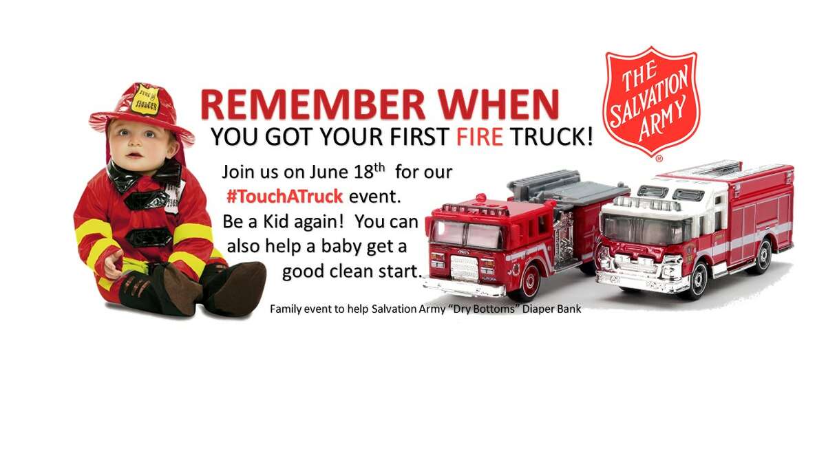 Salvation Army holds touch a truck diaper drive