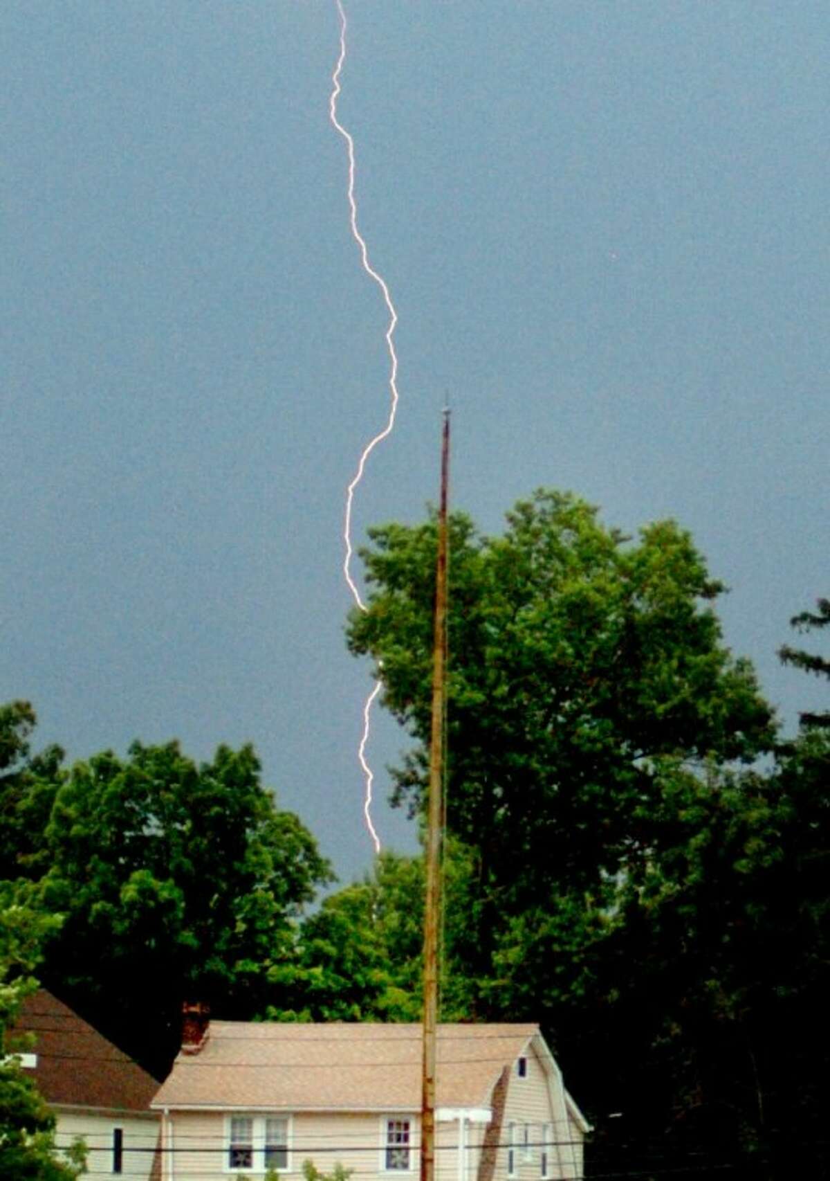 Lightning Storm Over Norwalk