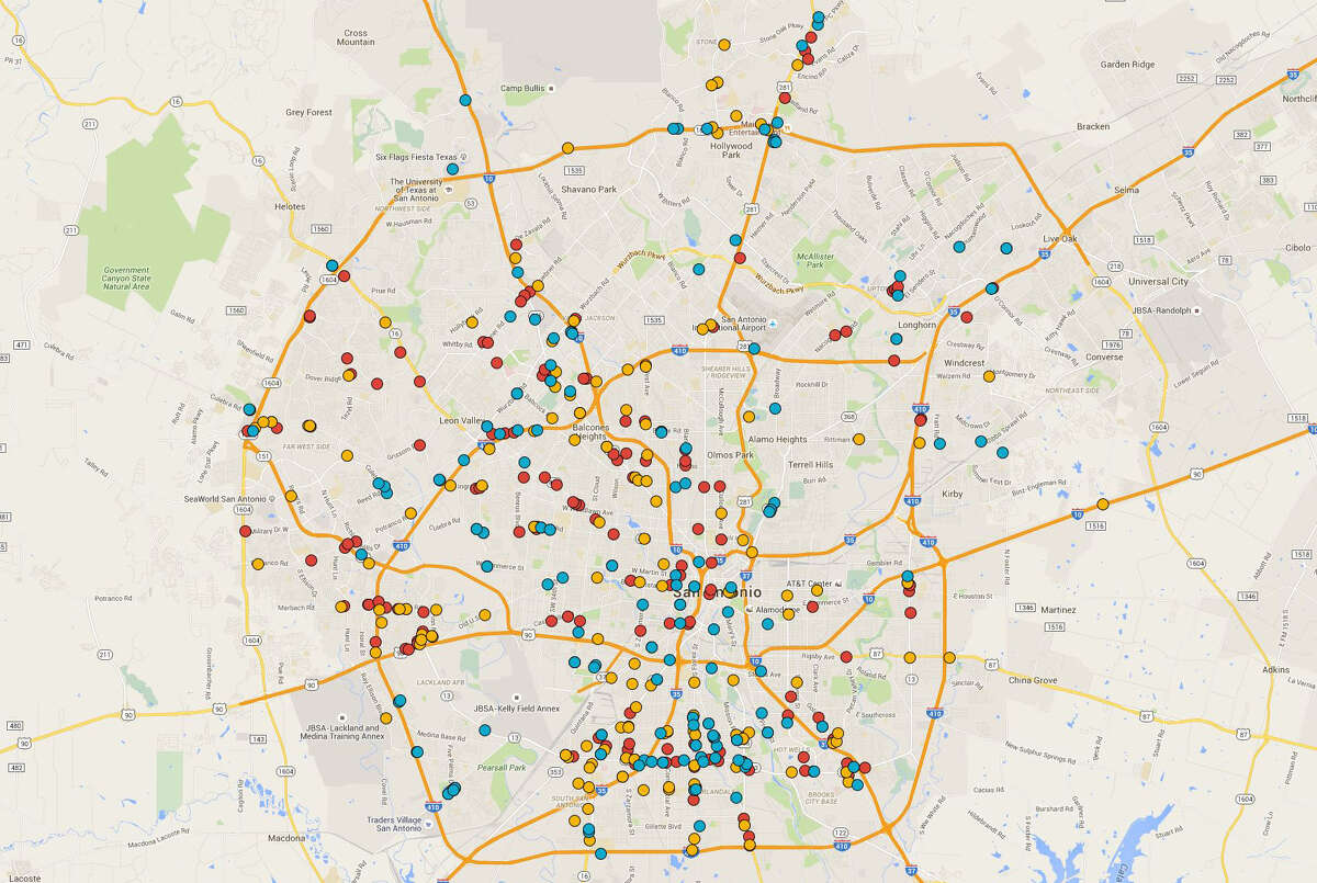 These are the San Antonio restaurants cited with 14 or more demerits or a score of 89 or below in January-June of this year.Click ahead to see the spots cited with the highest number of violations between June 2-9, 2016.