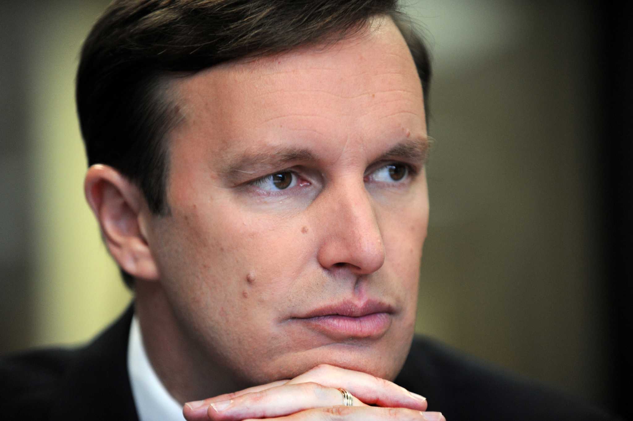 Editorial Standing with Chris Murphy