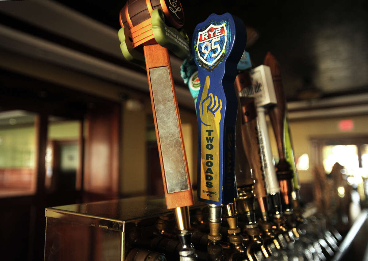 Forty beers were on tap at The Crafty Monk on Fairfield Avenue in Bridgeport.