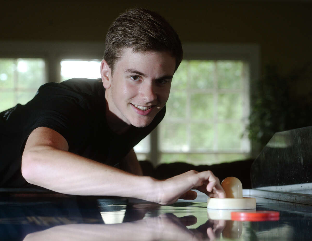 Colin Cummings is the No. 1 ranked player in the United States Air Hockey Association.