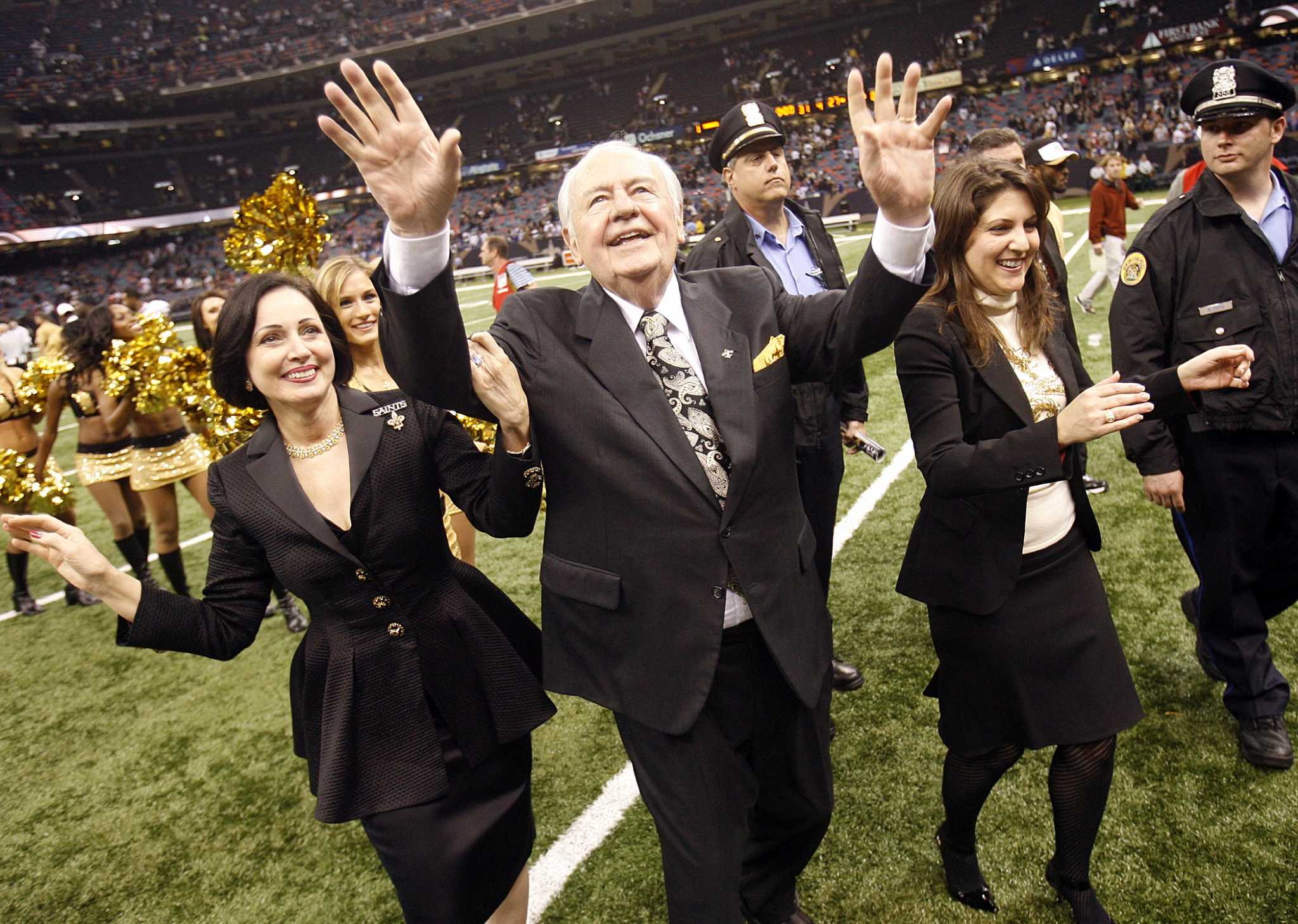 San Antonio billionaire Benson, owner of the New Orleans Saints