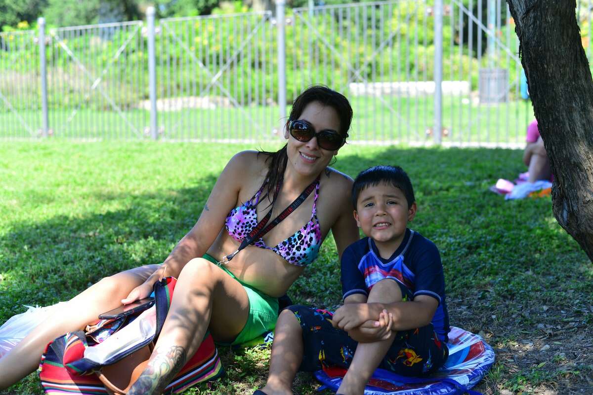 It was a day for family at San Pedro Springs Park Saturday, June 18, 2016. Locals gathered to take in some sun and cool off in the massive natural spring fed pool.