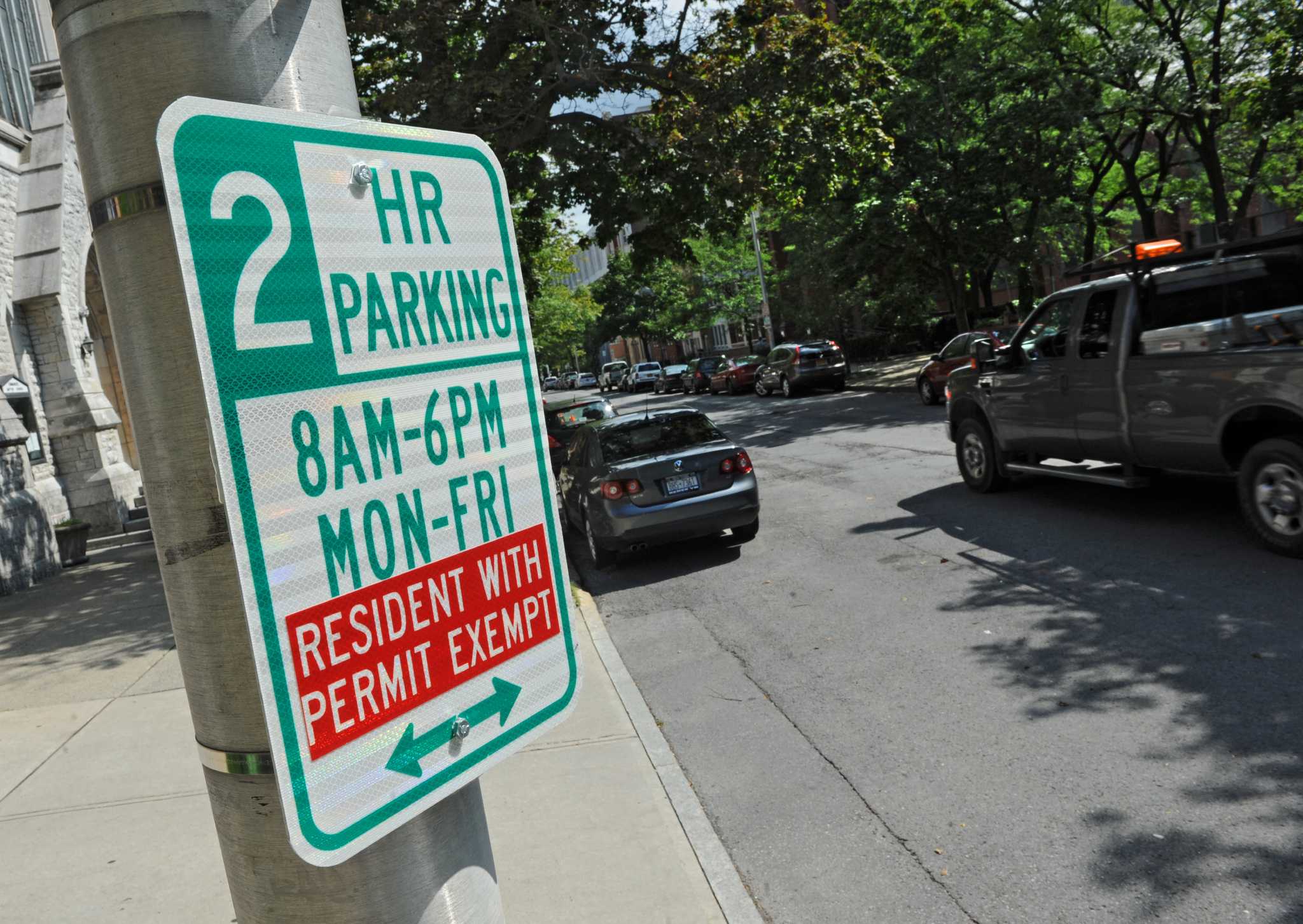 Albany parking permit system poised for 2year extension