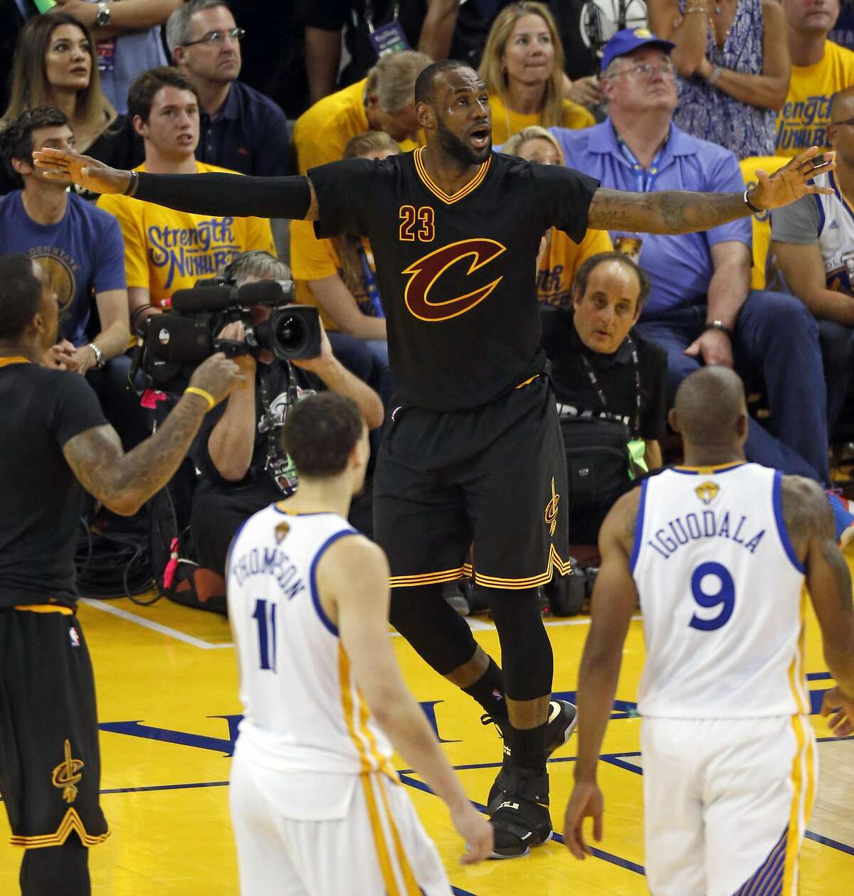 LeBron James tripledoubled his pleasure in Cavs' Game 7 win