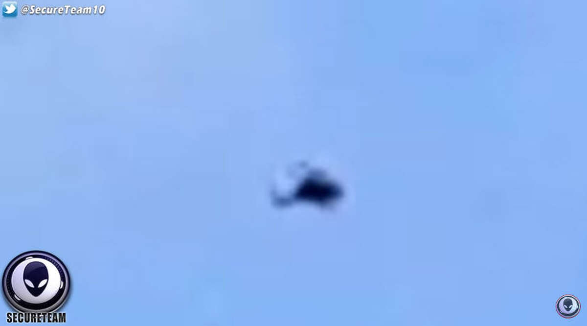 Security guard records mysterious UFO over Houston mall