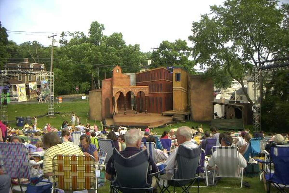 Shakespeare’s masterwork, “Hamlet” comes to Norwalk’s Pinkney Park through July 3 presented by Shakespeare on the Sound.