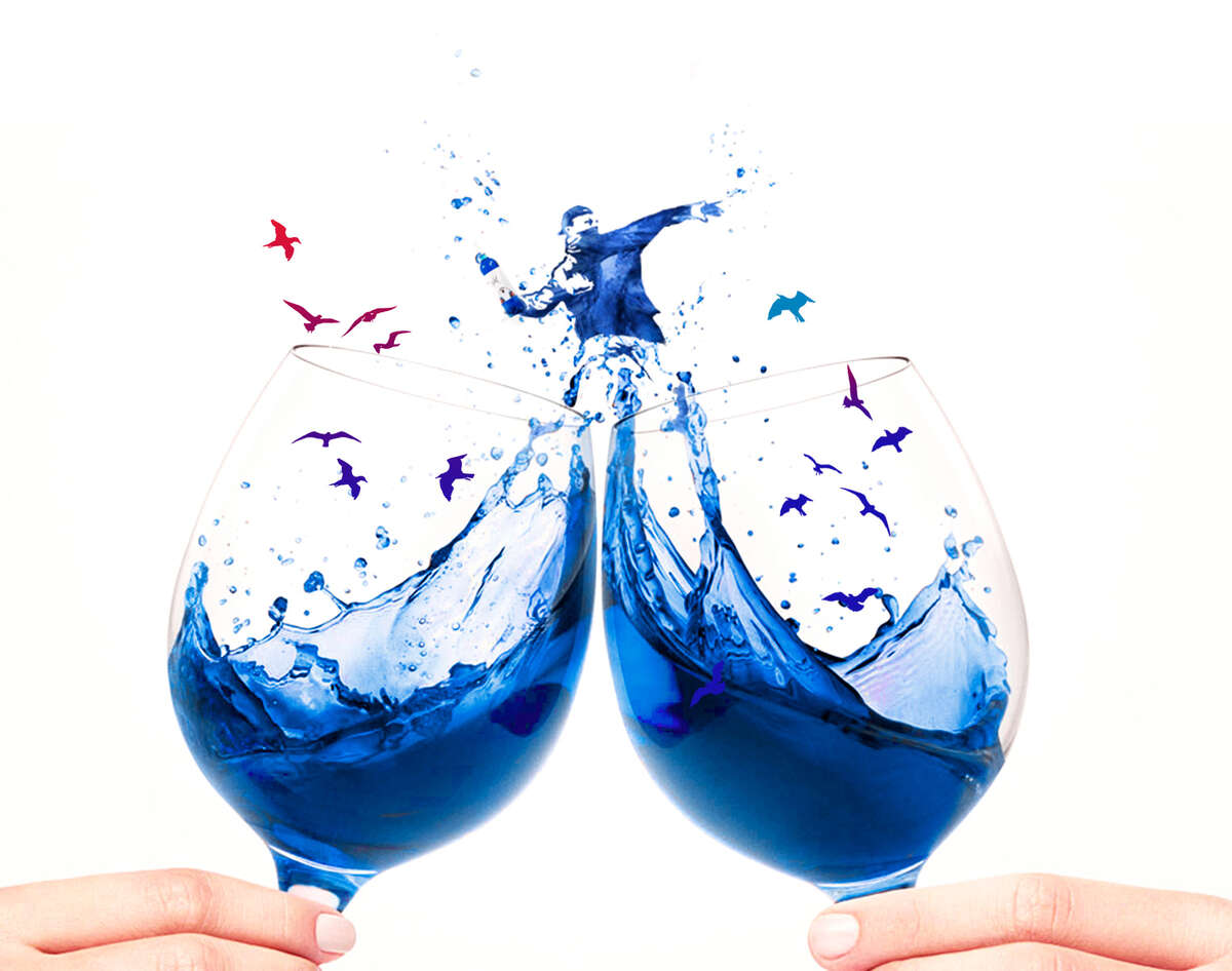 Is blue wine really the next big trend?