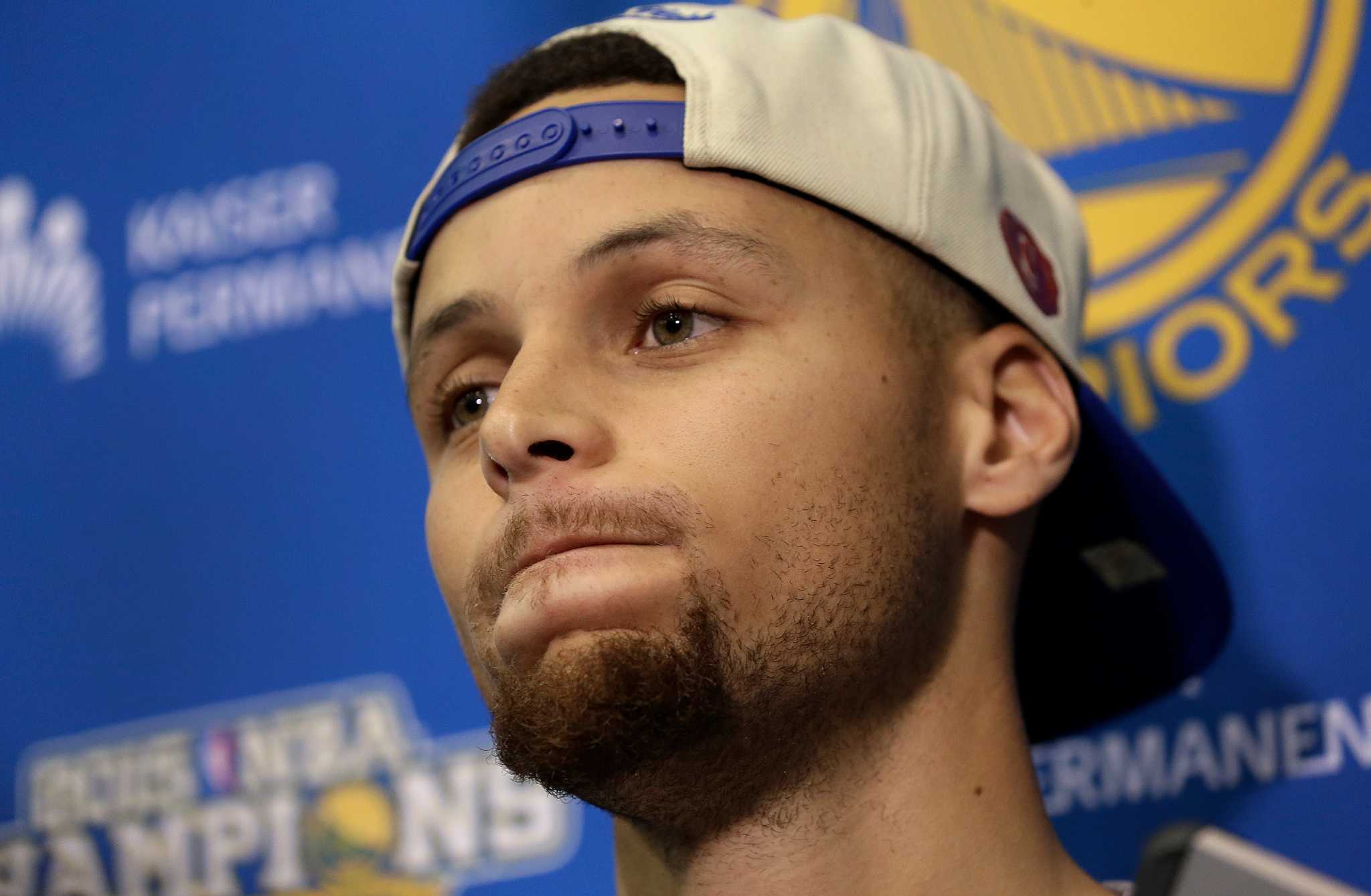Warriors' Stephen Curry not playing blame game