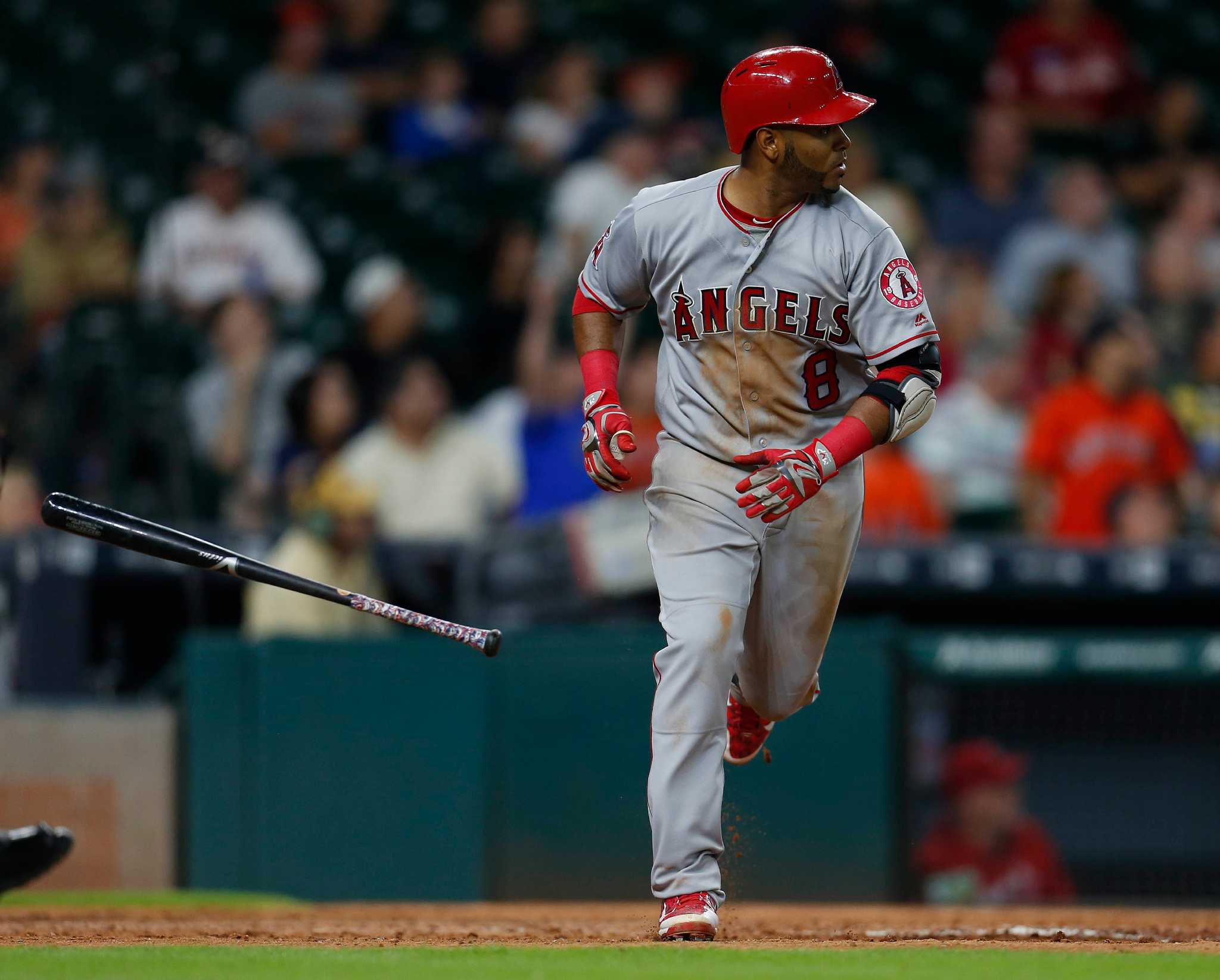 I had an AI generate an image of CJ Cron on the Angels : r/angelsbaseball