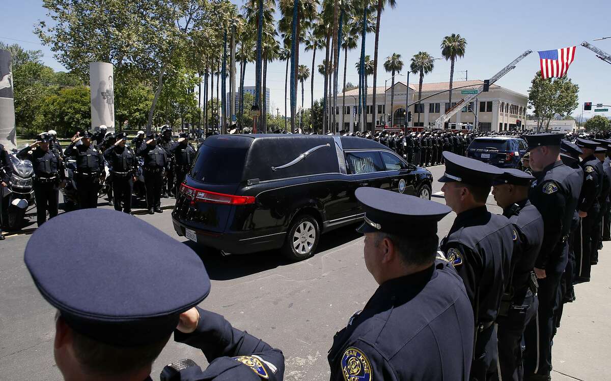 Thousands Pay Tribute To San Jose Police Officer Killed In Crash