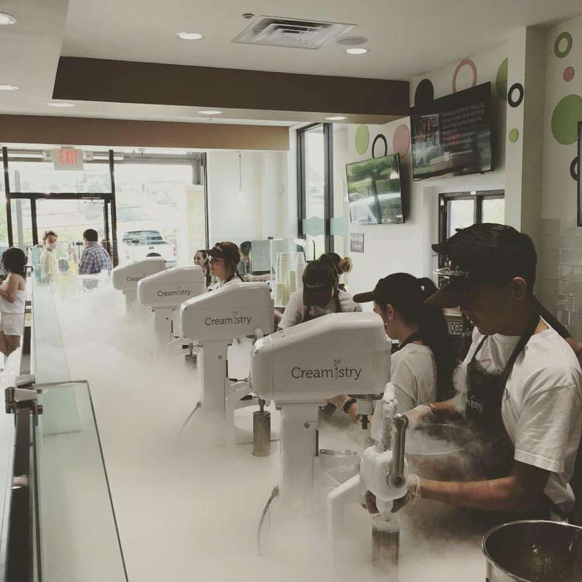 Liquid nitrogen ice cream shop 'Creamistry' opens first Texas location in San Antonio