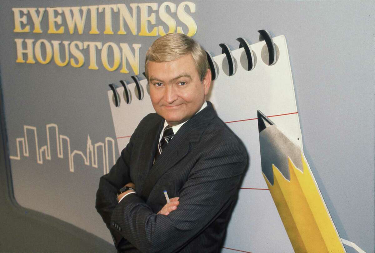 1985 - Channel 13 KTRK-TV news anchor Dave Ward