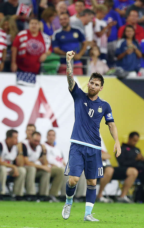 Lionel Messi Dazzles As Argentina Dominates Usa In Copa America Semi Houston Chronicle