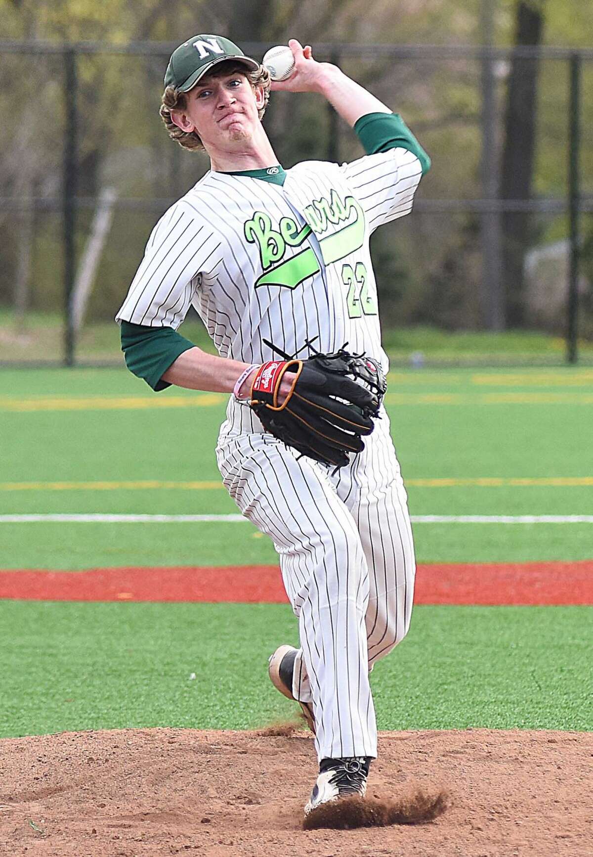 Norwalk High pitcher/first baseman/outfielder Ryan Searles will be one of three key starters for the Norwalk Post 12 American Legion baseball team this summer.