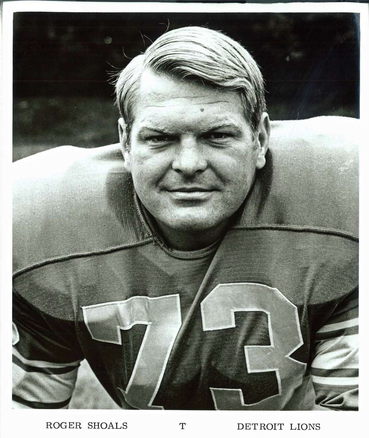 Former Norwalk High star Roger Shoals played nine years in the NFL from 1963-1971. He played two years for the Cleveland Browns and six for the Detroit Lions.