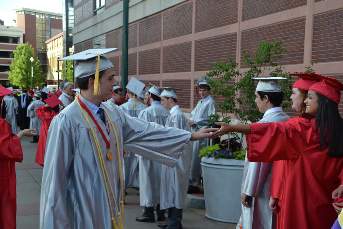 Photos High school graduation ceremonies