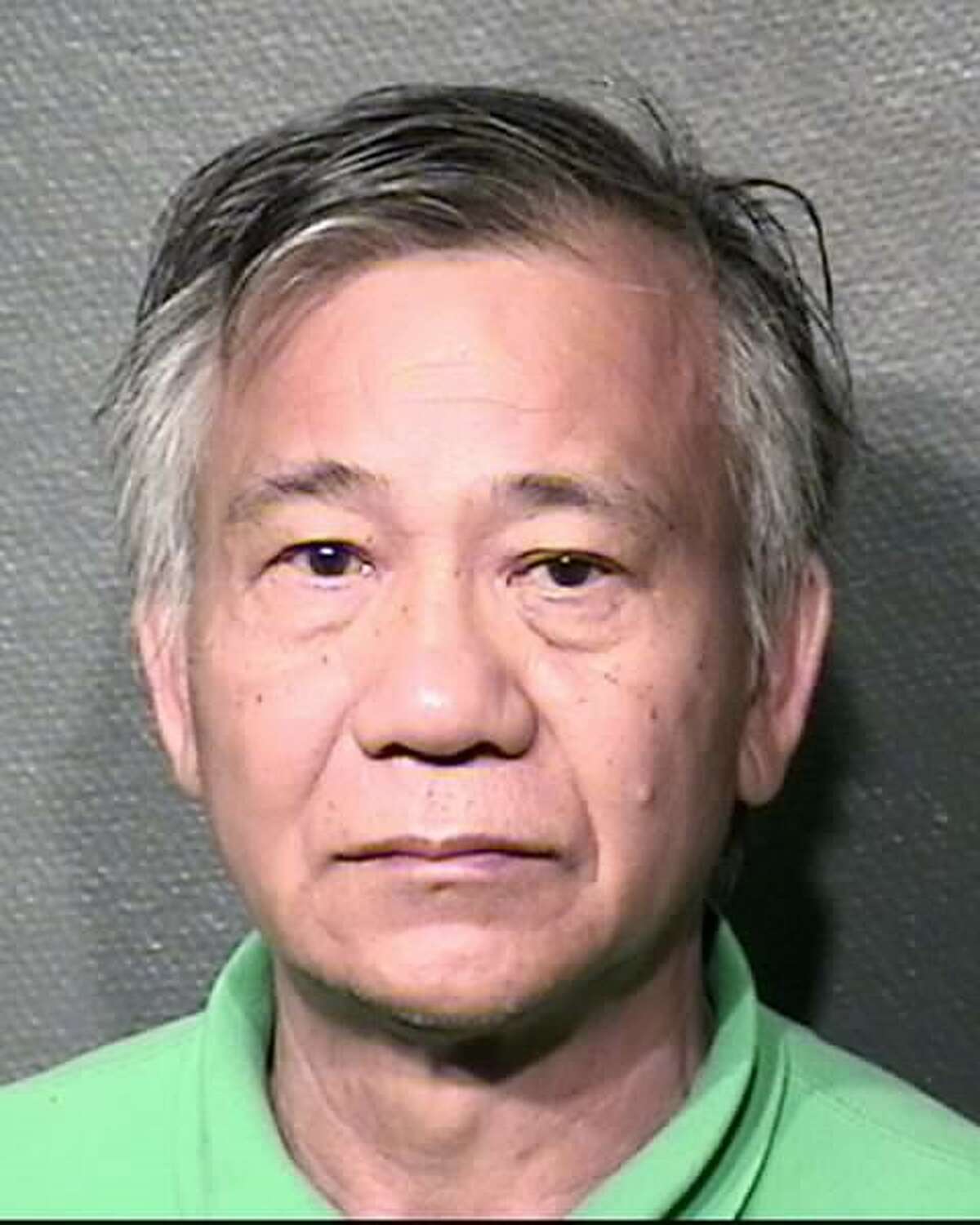 Binh Trinh, 65, is charged with murder in the shooting death of his son, 35-year-old Duong To Trinh, about 10:20 a.m. Thursday, June 23, 2016, in the 9500 block of Kempwood. (HPD)