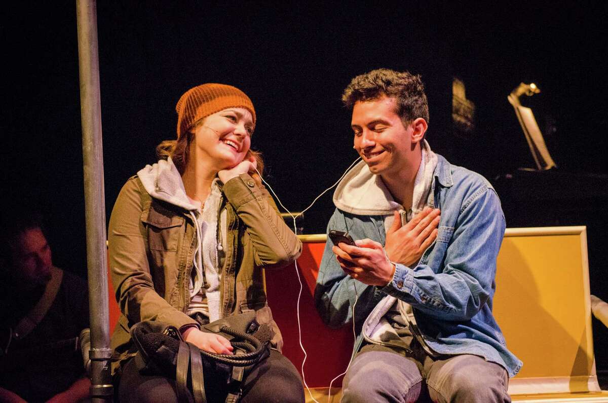 Madeline Trumble and Philippe Arroyo in "Island Song" at Adirondack Theatre Festival. (ATF publicity photo.)