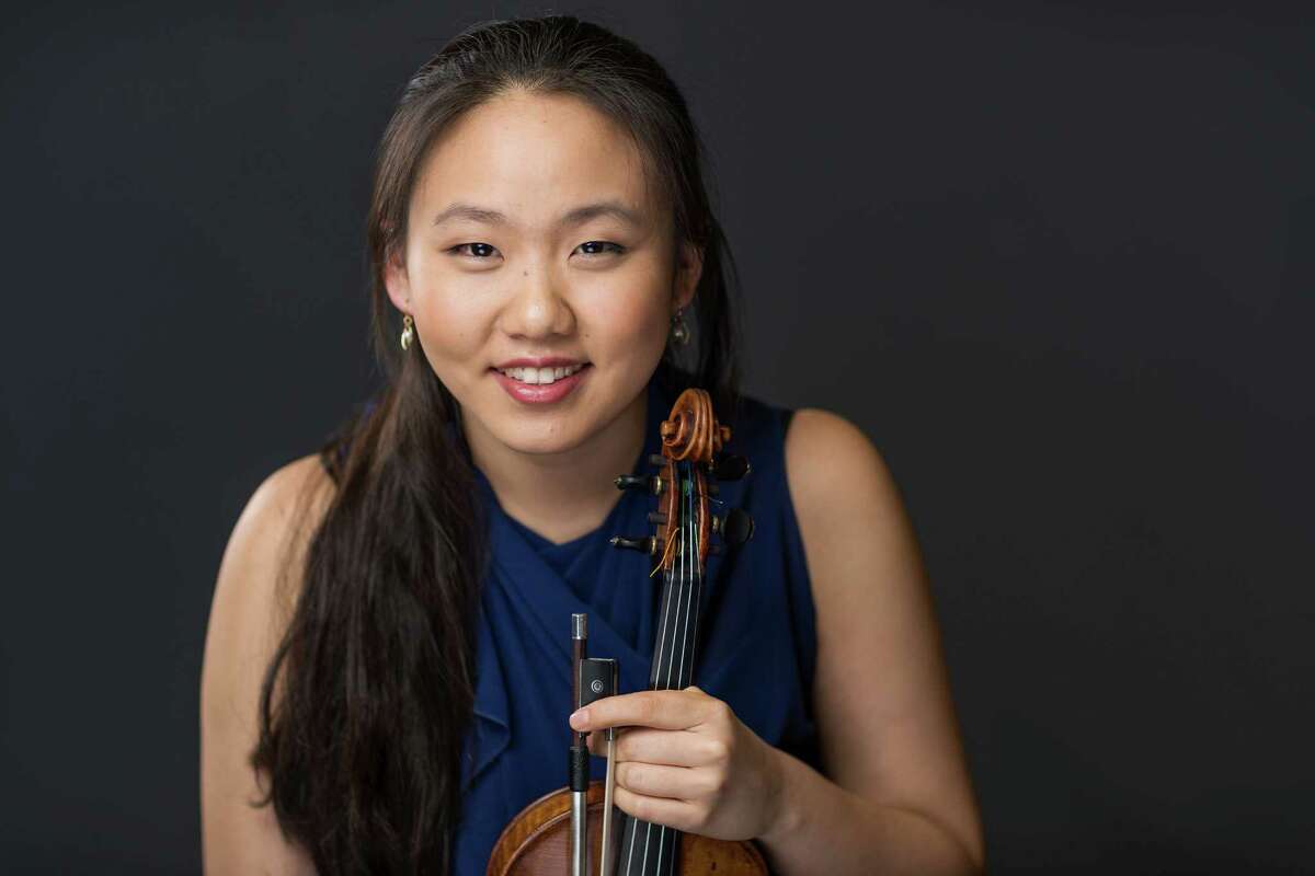 Violinist Stella Chen and pianist Alex Beyer join forces at a concert on Wednesday, July 6, to benefit musical programs at the Pequot Library in Fairfield’s Southport section.
