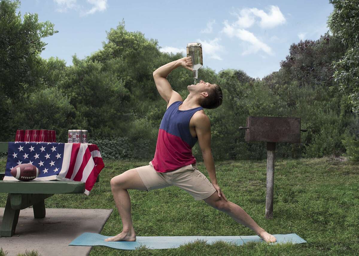 Real men can do yoga, thanks to �Yoga for Bros�