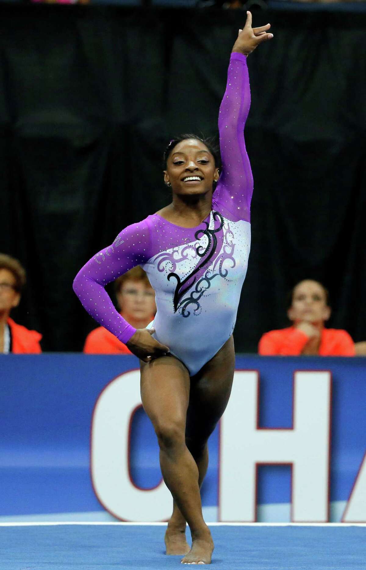 Spring's Simone Biles dominates at gymnastics nationals