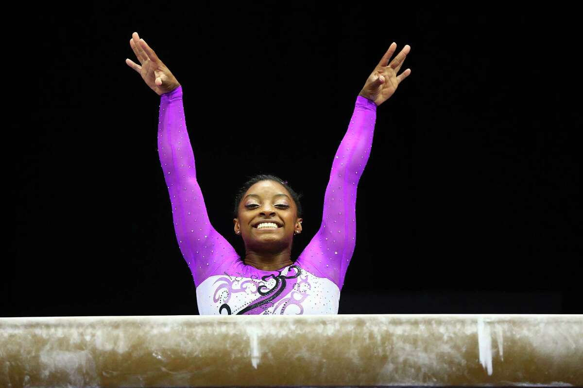 Spring's Simone Biles dominates at gymnastics nationals