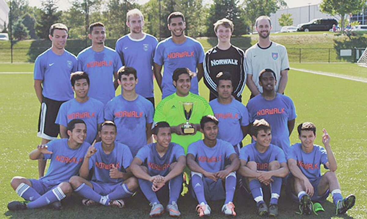 Norwalk U19s win second straight state soccer title