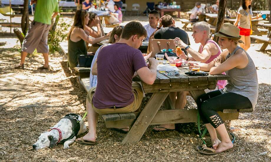 Famous Watering Hole Alpine Inn Beer Garden Lives Up To Legend