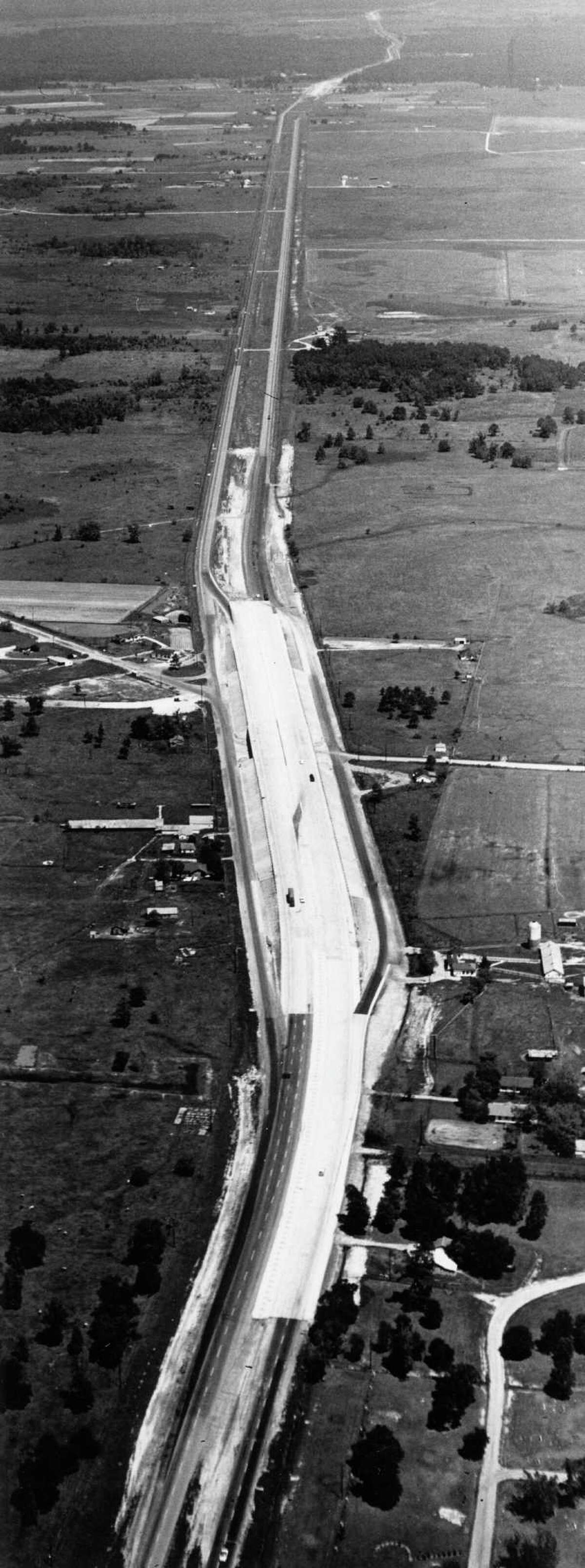 See how Shepherd at the North Freeway looked in the early 1950s