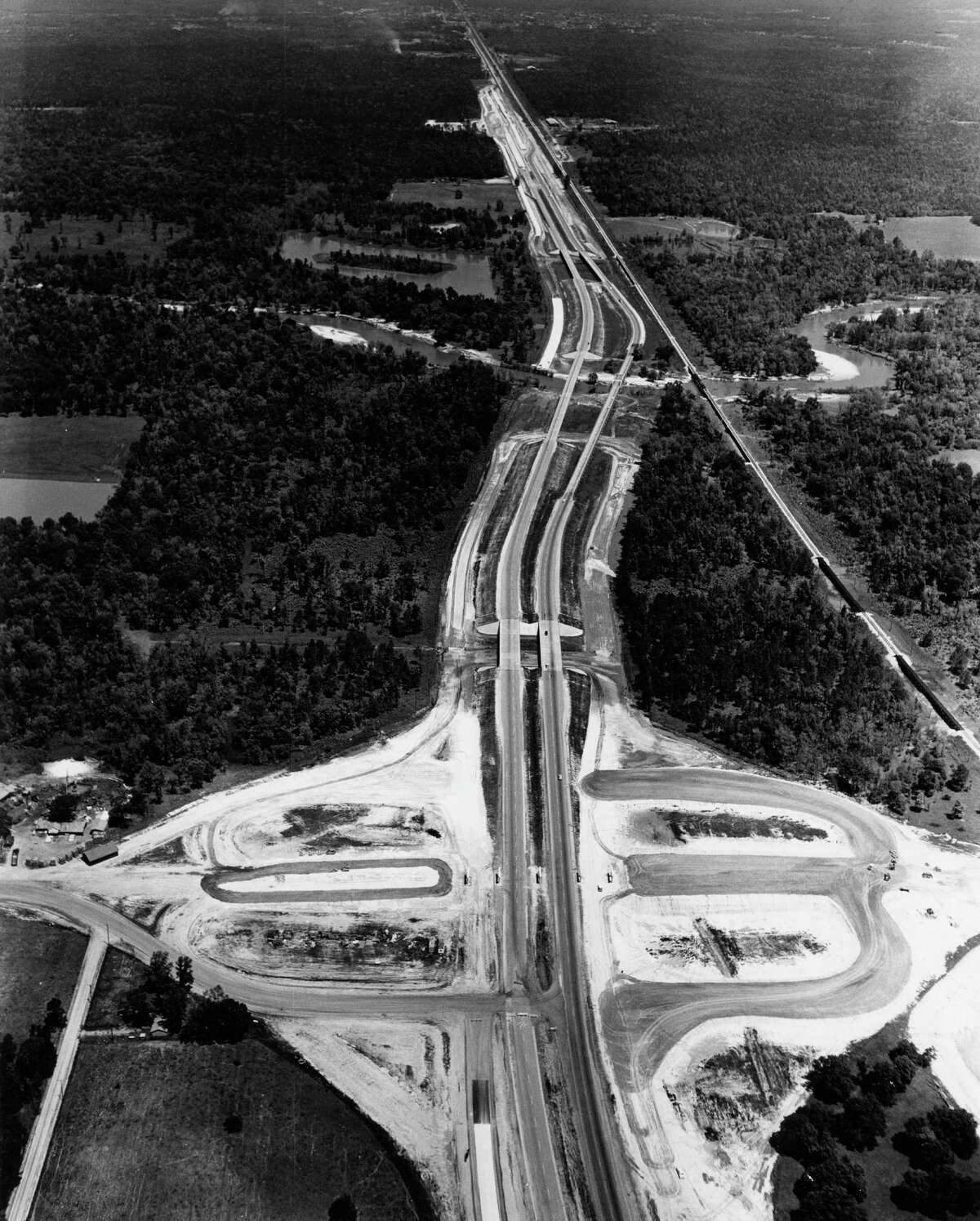 See how Shepherd at the North Freeway looked in the early 1950s