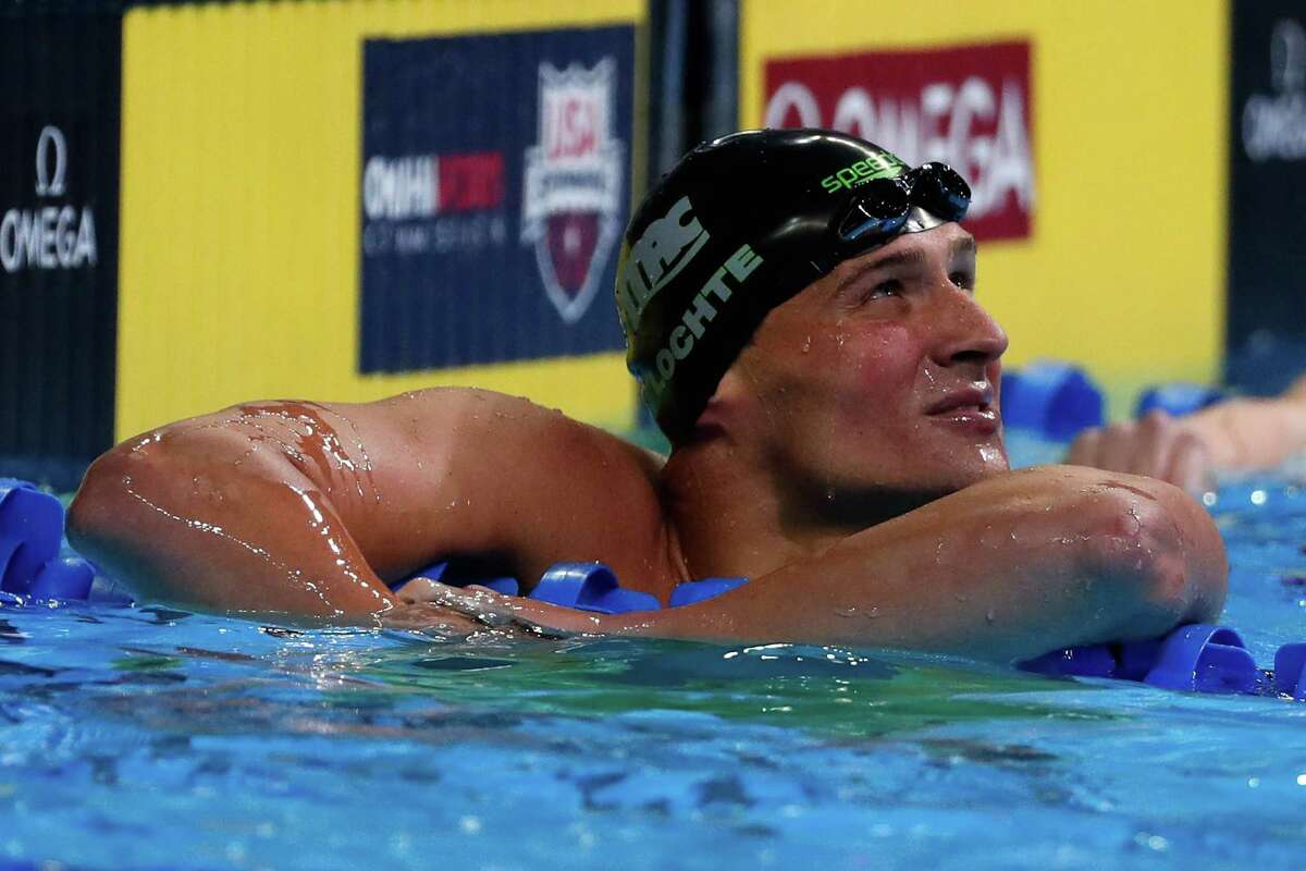 Ryan Lochte sizes up the bad news, that he trailed by a full second for the final qualifying spot in the 400 IM.