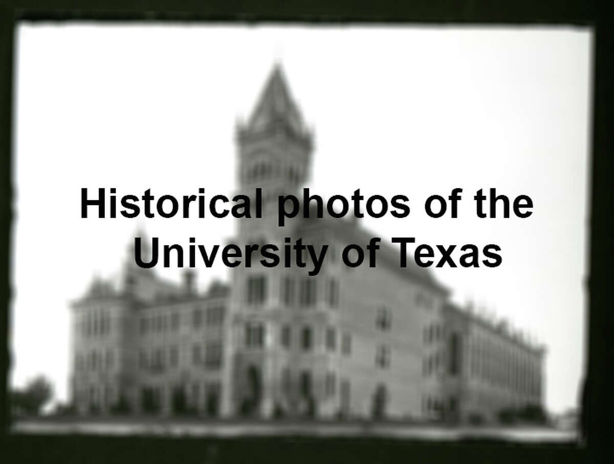 Scroll through the slideshow to see early photographs of the UT campus, dating back more than 100 years.