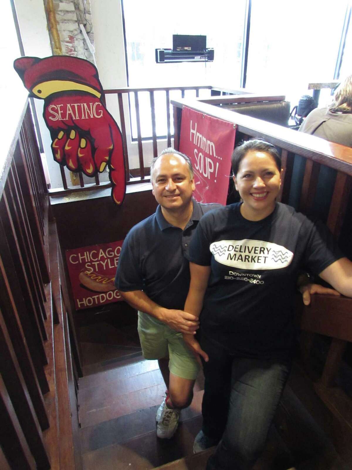 Delivery Market owners Roland and Ruby Polanco thanked regulars for their business and hinted at possible future projects.