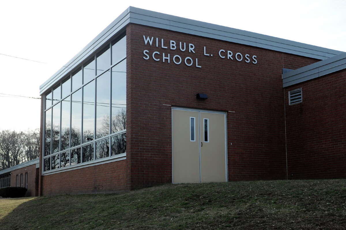 Wilbur Cross School, 1775 Reservoir Ave. in Bridgeport, Conn. Jan. 20. 2014.