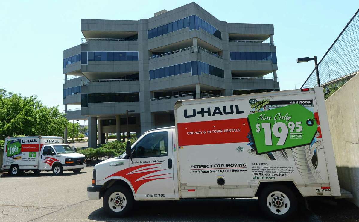 The former Shore Pointe office building at 1 Selleck St. in Norwalk, Conn. on Saturday, June 25, 2016. In mid-June, U-Haul International parent Amerco Real Estate purchased Shore Pointe for $4.7 million.