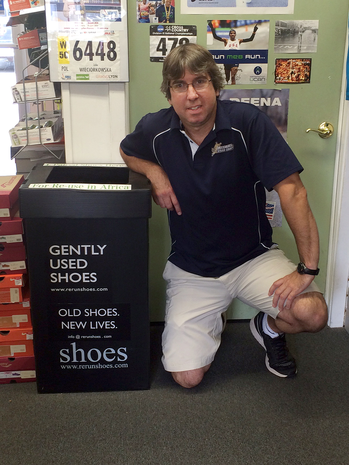 Brookfield company collects shoe donations for Africa