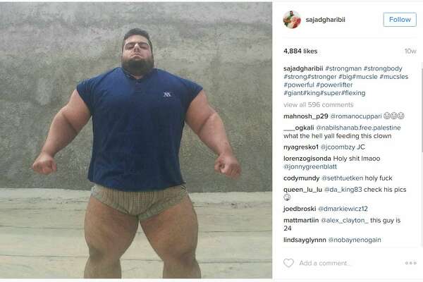 Iranian Hulk Bodybuilder Goes Viral For Massive Superhero Body