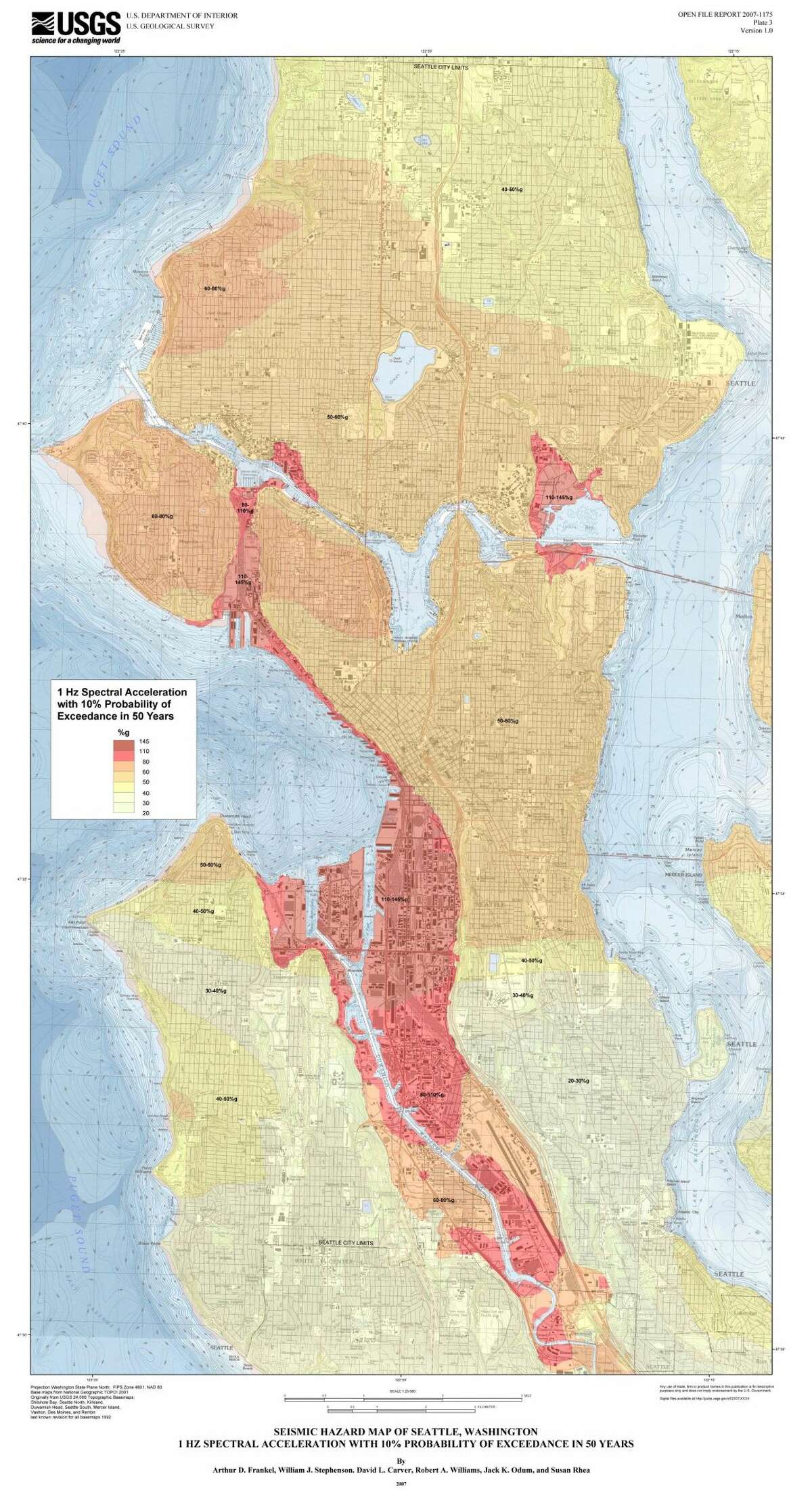 Where an earthquake will hit Seattle hardest