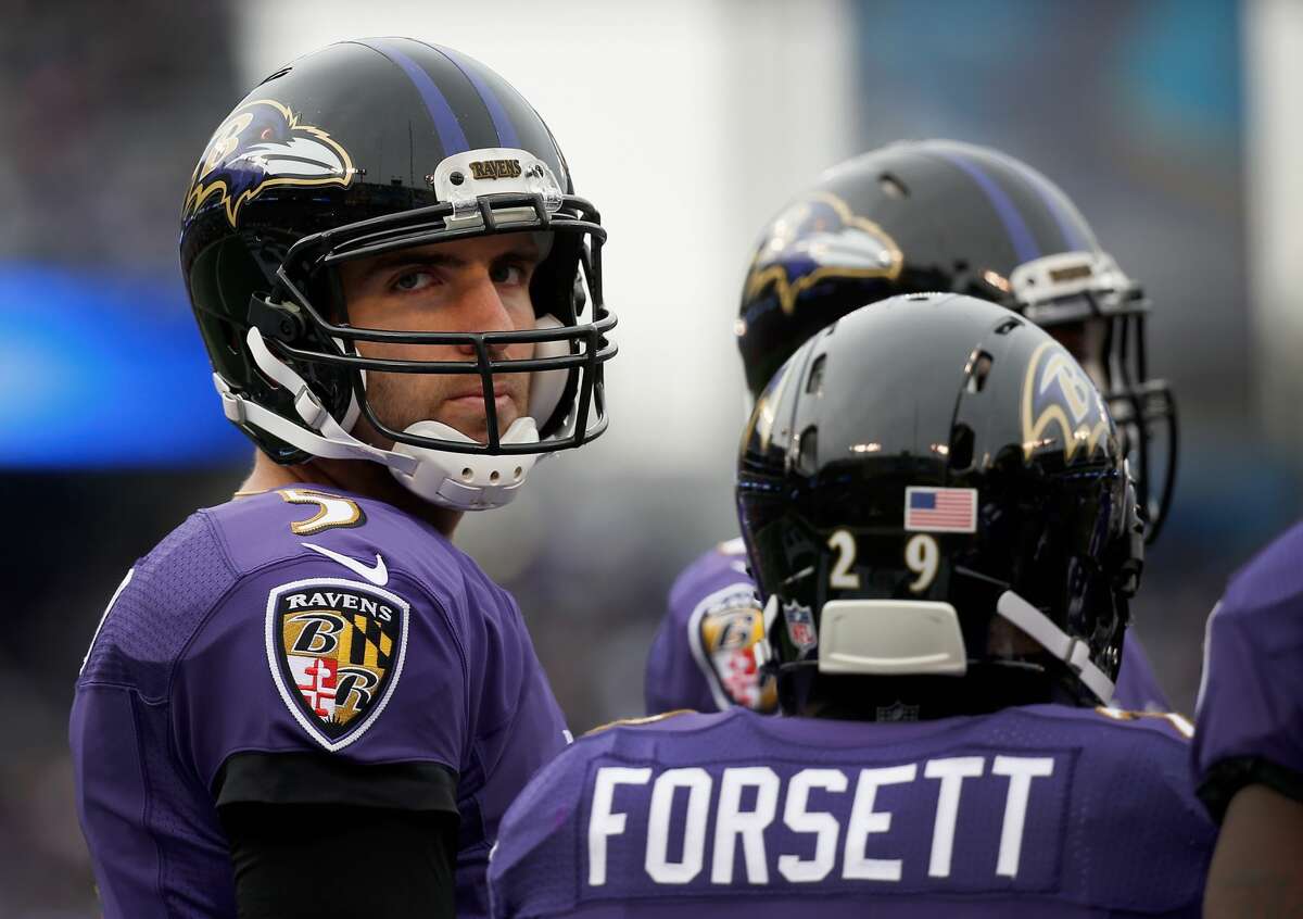 Baltimore Ravens Mike Wallace becomes relevant in fantasy again as Joe Flacco’s deep threat. Torrey Smith averaged 53 receptions for 898 yards and eight TDs during his four seasons with Flacco. Wallace will surpass each number this season.