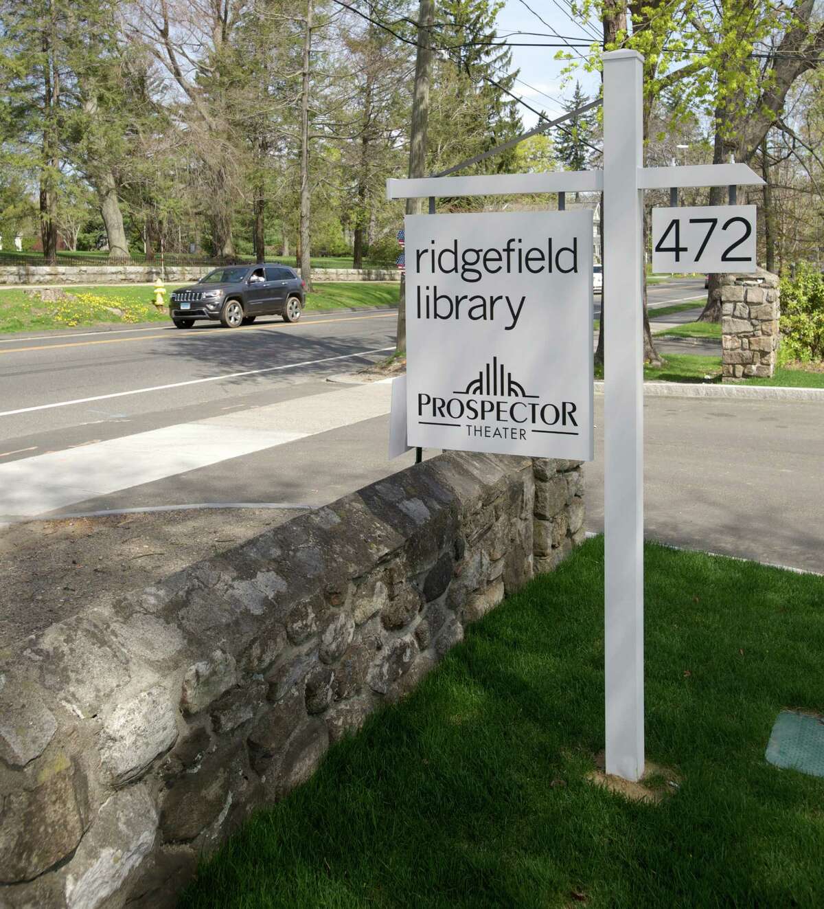 The new and improved Ridgefield Library will have its re-opening this weekend, May 9-11. The original 1903 building of the Ridgefield, Conn, library has been incorporated into a new 44,000 square foot library. Wednesday, May 7, 2014.