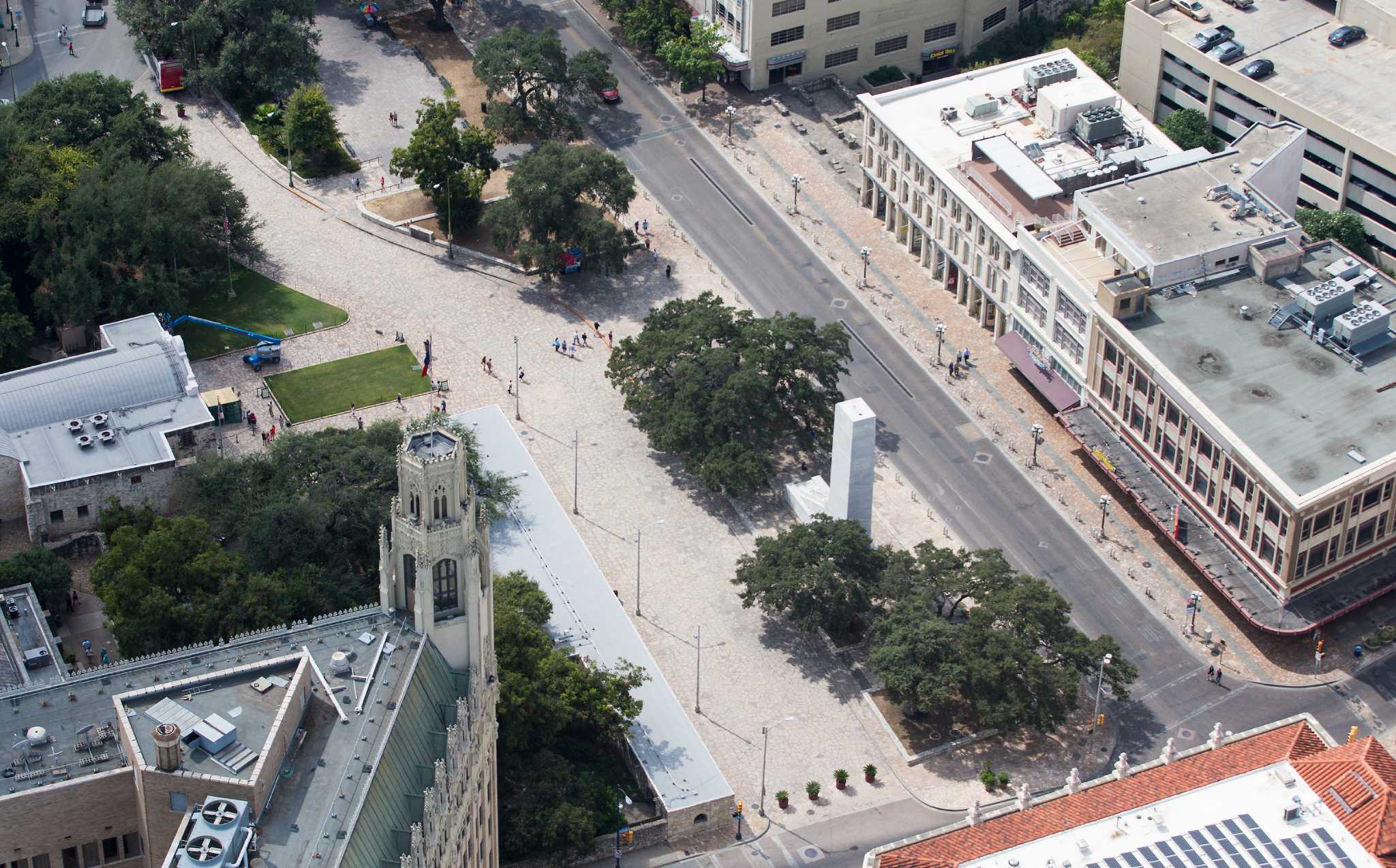 Careful Study Digs To Shape Alamo Plan, Alamo City Landscape